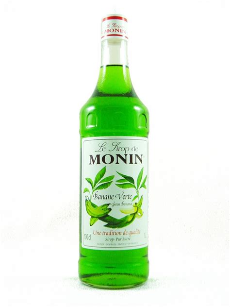 Sirop Monin Banane Verte L Boissons Du Monde