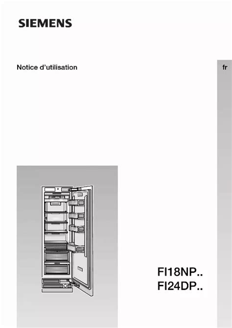 Pièces détachées congélateur SIEMENS FI24NP32 Trouver une solution à un