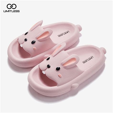 Jual Sandal Kelinci Slip On Perempuan Korea Premium Sandal Wanita