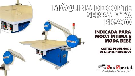 Máquina de Corte Serra Fita BK 900 YouTube