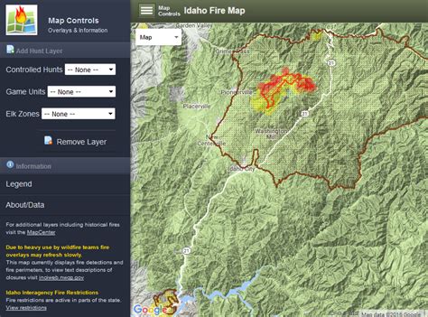 Fire Information Idaho Fish And Game