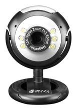 Характеристики Web-камера Oklick OK-C8825, черный/белый (1455943 ...