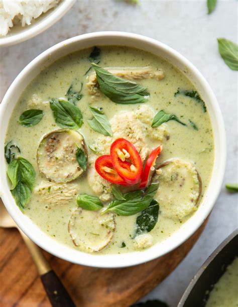 The Easiest Thai Green Curry With Chicken Artofit