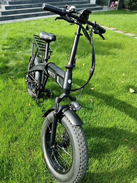 Bicicleta Electrica Fatbike Pliabila Matts Bucuresti Sectorul 2 OLX Ro