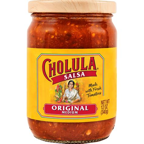 Cholula Original Medium Salsa 12 Oz Jar Walmart