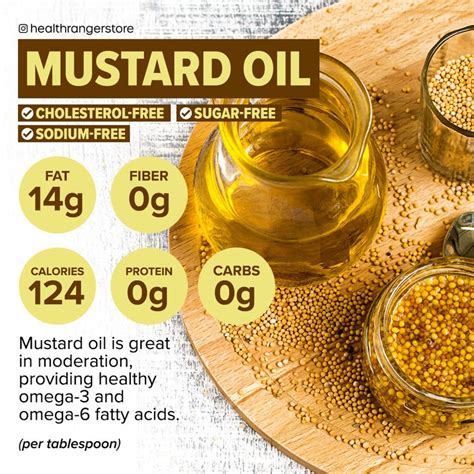 Mustard Oil Nutrition Facts Nutrition Facts Workout Food Nutrition