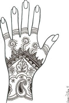 Henna Flash Google Search Mehndi Drawing Easy Drawings Simple