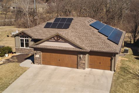 1116 Kw Residential Sunpower Solar Installation In Topeka Kansas