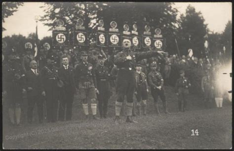 3rd Reich Germany 1927 Nuernberg Reichsparteitag Nuremberg Rally RPPC