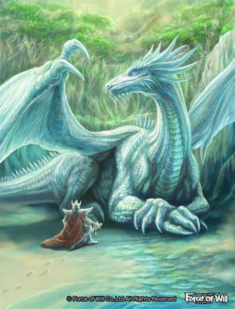 White Scale Dragon By Lusiananami On Deviantart Dragon Art Mythical