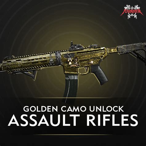 Call Of Duty Mw Assault Rifle Gold Camo Unlock Boost Cod Modern