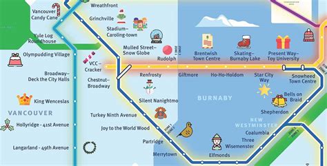 Grinchville Station? TransLink creates Christmas-themed SkyTrain map ...