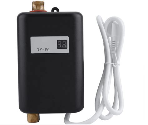 V W Mini Electric Tankless Instant Hot Water Heater Bathroom Kitchen Washing US Water