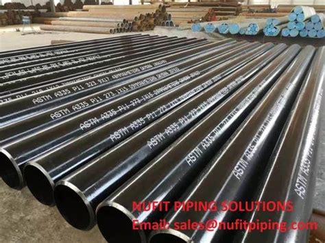 Alloy Steel Astm A Grade P Seamless Pipe Wall Thickness Sch To