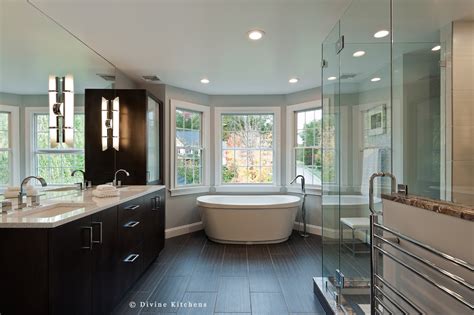 Modern Metrowest Boston Master Bathroom Modern Bathroom Boston