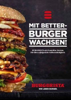 Burger Wachsen Burgerista Als Franchise System F R Ihre Erfolgreiche