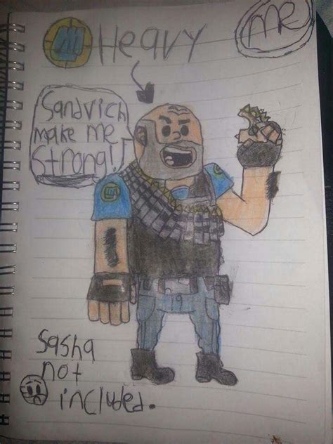 TF2 (Team Fortress 2) BLU Heavy! | Art Amino