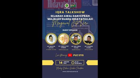 Sejarah Dan Kiprah Majalah Suara Hidayatullah Mengawal Jati Diri Youtube