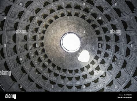 Pantheon in Rome, inside view, Italy Stock Photo - Alamy