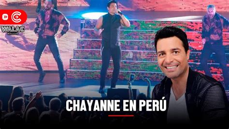 Entradas Chayanne Perú 2024 Conoce La Fecha Del Concierto Link Para