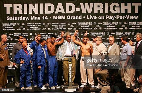 Felix Tito Trinidad Vs Winky Wright Weigh In For The Wbc Middleweight ...