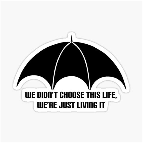 The Umbrella Academy Sticker For Sale By Alexandrut Redbubble