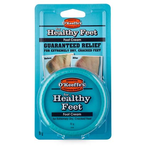 O Keeffe S Healthy Feet Foot Cream Jar 91g 8044001 CEF