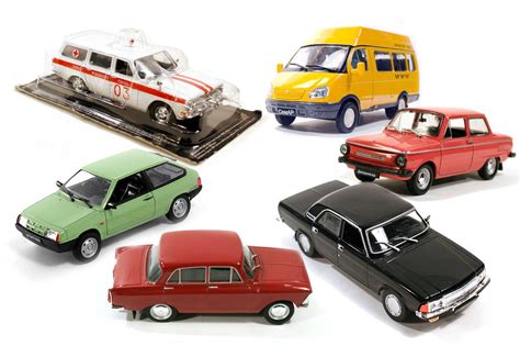 Коллекция моделей машин СССР. - масштаб 1:43 от ДеАгостини. ЖМИ!: 175 ...