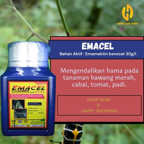 Jual Insektisida Emacel 250ml Shopee Indonesia