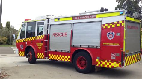 Frnsw Rescue Pumper 101 Turning Out Youtube