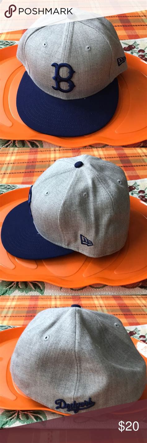 MENS NEW ERA BROOKLYN DODGERS HAT EUC