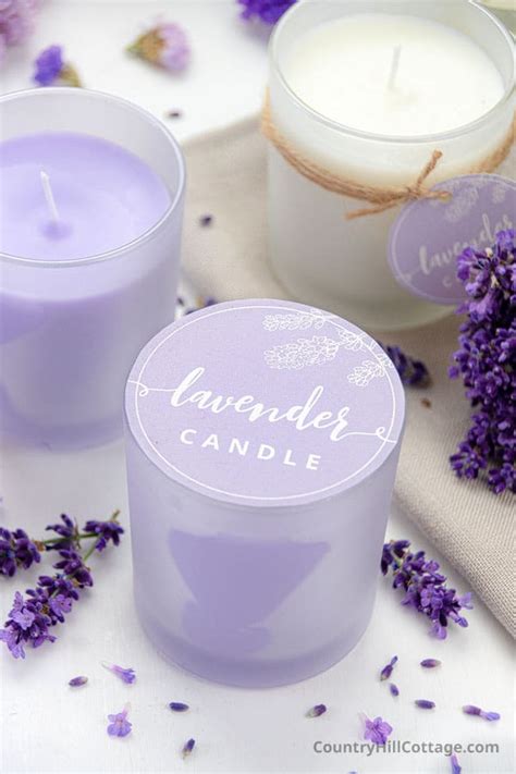 Diy Lavender Candle Recipe With Soy Wax And Essential Oils