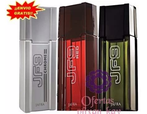 3 Jf9 Red Chrome Y Verde Perfumes Originales Jafra Mercado Libre