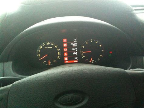 Приборка Gamma GF822 — Lada Приора хэтчбек, 1,6 л, 2009 года ...