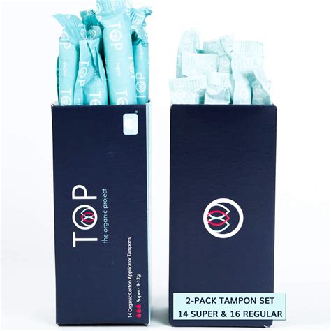 Amazon.com: 100% Cotton Regular + Super Tampon Pack ~ Biodegradable ...