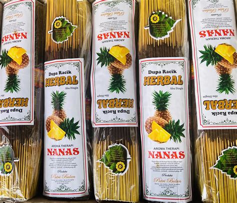 Incense Sticks Herbal Tropical Pineapple Pack Bali Fresh Australia