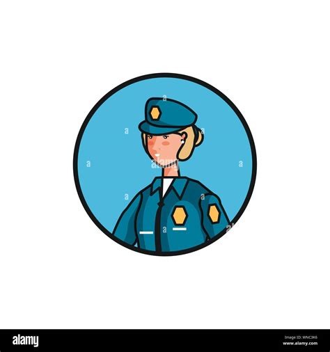 Female Police Officer Avatar Character Vector Illustration Design Stock Vector Image And Art Alamy