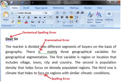 To Correct Errors In Ms Word Javatpoint