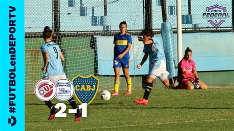 UAI URQUIZA 2 1 BOCA RESUMEN Y GOLES FINAL COPA FEDERAL YouTube