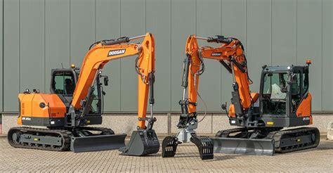 Doosan Launches New Dx R Tonne Mini Excavator