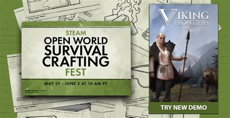 Open World Survival Crafting Fest and the new Demo - BLUM Entertainment