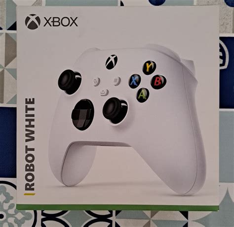 Microsoft Xbox Series X Comando Wireless Robot White Pen Para Pc