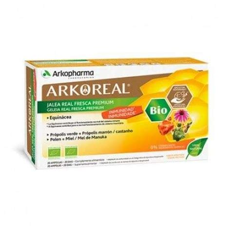 Arkoreal Jalea Real Inmunidad Sin Azucares 20 Ampollas