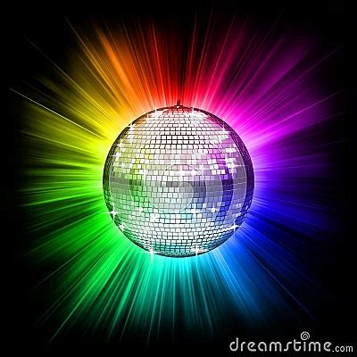 Colorful Disco Ball Stock Photos - Image: 19349423