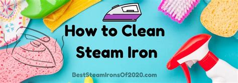 How to clean steam iron fully and Remove sticky residue [Cleaning Guide]