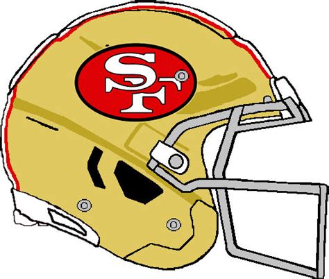 49ers 1989-1995 Schutt F7 helmet by Chenglor55 on DeviantArt