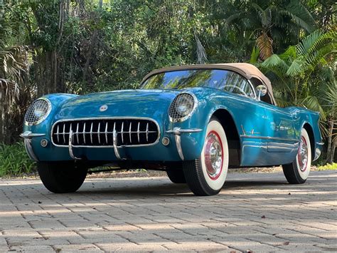 1955 Chevrolet Corvette Roadster at Indy 2023 as F97 - Mecum Auctions