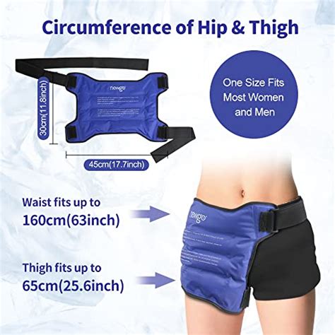 Newgo Hip Ice Pack Wrap Reusable Hot Cold Therapy Gel Ice Pack For Hip