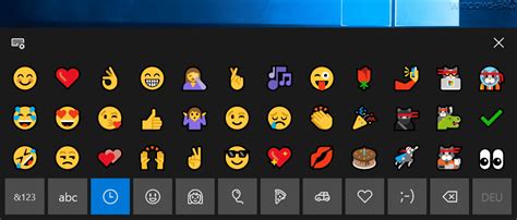 Emojis In Windows Nutzen Windows Faq