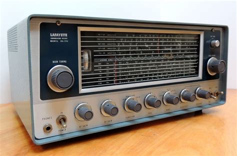 Lafayette Model Ha 225 Amssbcw Shortwave And Ham Receiver Radio